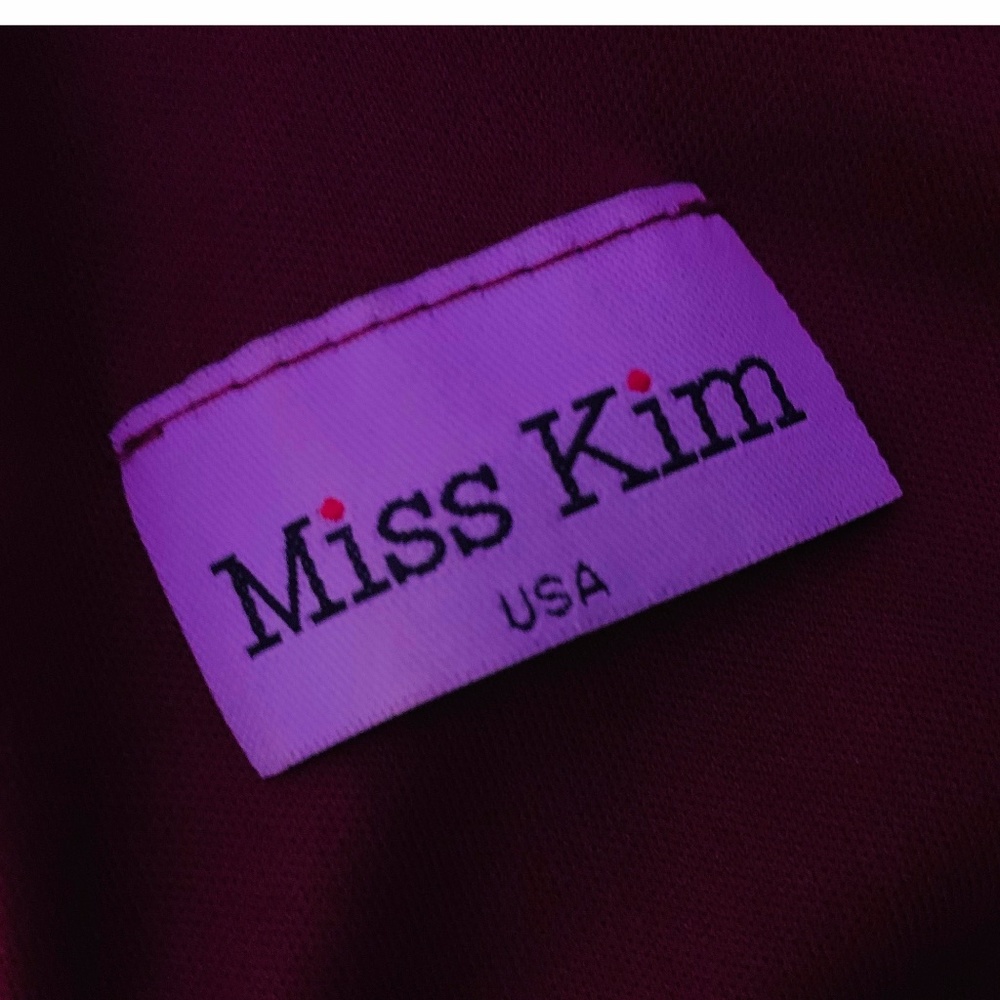 Miss Kim Usa Burgandy Prom Dress Gem